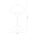 Lampka nocna COSTA Black ML2271 Milagro