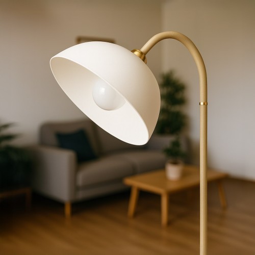 Lampa podłogowa ZACK CASHMERE 1xE27 ML2338 Milagro regulowana kaszmir kaszmirowa