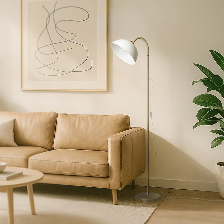 Lampa podłogowa ZACK CASHMERE 1xE27 ML2338 Milagro regulowana kaszmir kaszmirowa
