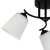 Lampa sufitowa Pafos Black 3xE27 ML2257 Milagro czarna