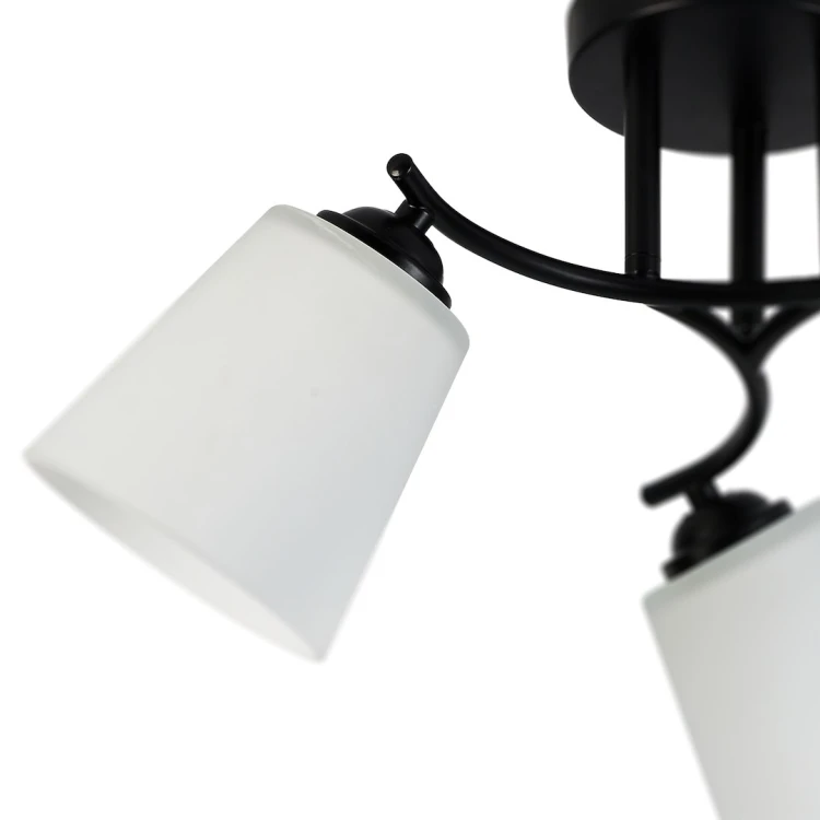 Lampa sufitowa Pafos Black 3xE27 ML2257 Milagro czarna