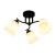 Lampa sufitowa Pafos Black 3xE27 ML2257 Milagro czarna