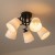 Lampa sufitowa Pafos Black 5xE27 ML2258 Milagro czarna