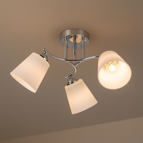 Lampa sufitowa Pafos 3xE27 ML2260 Milagro chrom