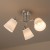 Lampa sufitowa Pafos 3xE27 ML2260 Milagro chrom