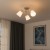 Lampa sufitowa Pafos 3xE27 ML2260 Milagro chrom