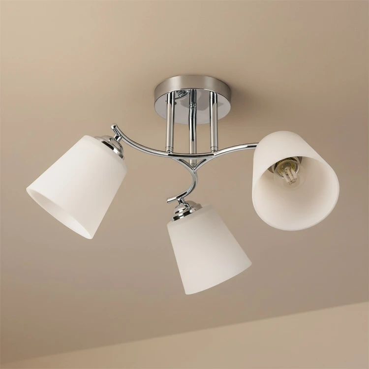 Lampa sufitowa Pafos 3xE27 ML2260 Milagro chrom