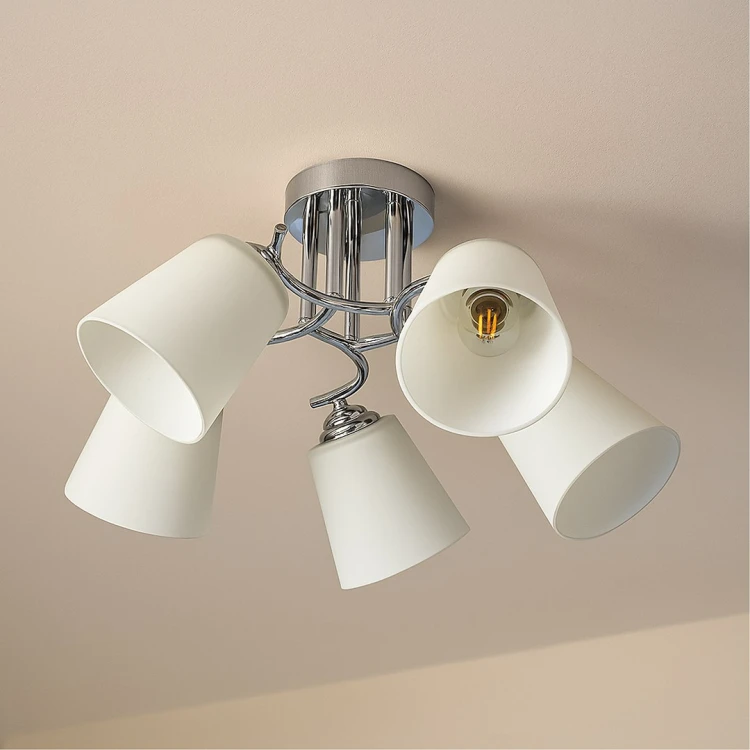 Lampa sufitowa Pafos 5xE27 ML2261 Milagro chrom