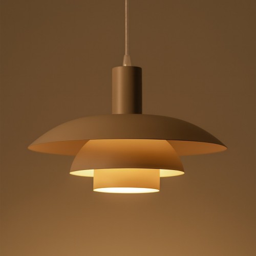Lampa wisząca FERRO Cashmere 1xE27 ML2361 Milagro kaszmir kaszmirowa