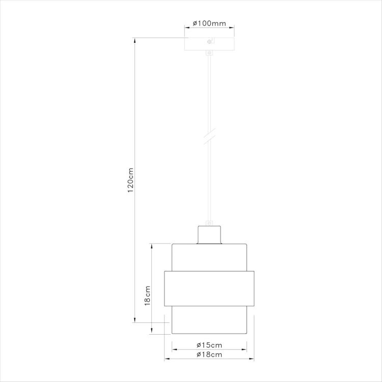 Lampa wisząca VALENTINO 1xE27 ML2238 Milagro