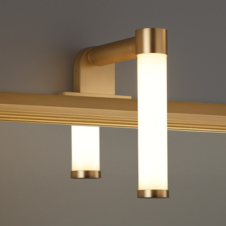 Kinkiet łazienkowy APA MINI gold 4W LED ML2250 Milagro