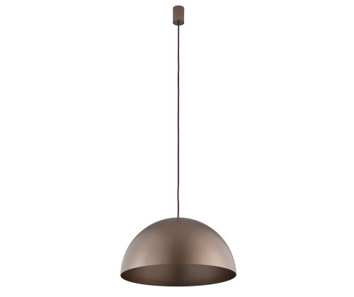 Lampa sufitowa wisząca Industrialna Loft HEMISPHERE SUPER L CHOCOLATE 10296 NOWODVORSKI Lighting 4x GX53 50cm oświetleniowa żyrandol nowoczesna metal do Kuchni Jadalni nad stół blat wyspę satynowy czekoladowy czekoladowa czekolada zwis Inspiracje Premium