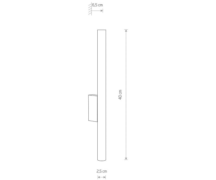 Lampa ścienna Kinkiet Industrialny Loft LASER WALL COPPER 10564 NOWODVORSKI Lighting 2xG9 Loft nowoczesna oprawa oświetleniowa tuba satynowa miedź podwójny dwustronny góra-dół Inspiracje Premium