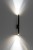 Lampa ścienna Kinkiet Industrialny Loft LASER WALL CHOCOLATE 10563 NOWODVORSKI Lighting 2xG9 Loft nowoczesna oprawa oświetleniowa tuba satynowy czekoladowy czekolada podwójny dwustronny góra-dół Inspiracje Premium