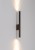Lampa ścienna Kinkiet Industrialny Loft LASER WALL CHOCOLATE 10563 NOWODVORSKI Lighting 2xG9 Loft nowoczesna oprawa oświetleniowa tuba satynowy czekoladowy czekolada podwójny dwustronny góra-dół Inspiracje Premium
