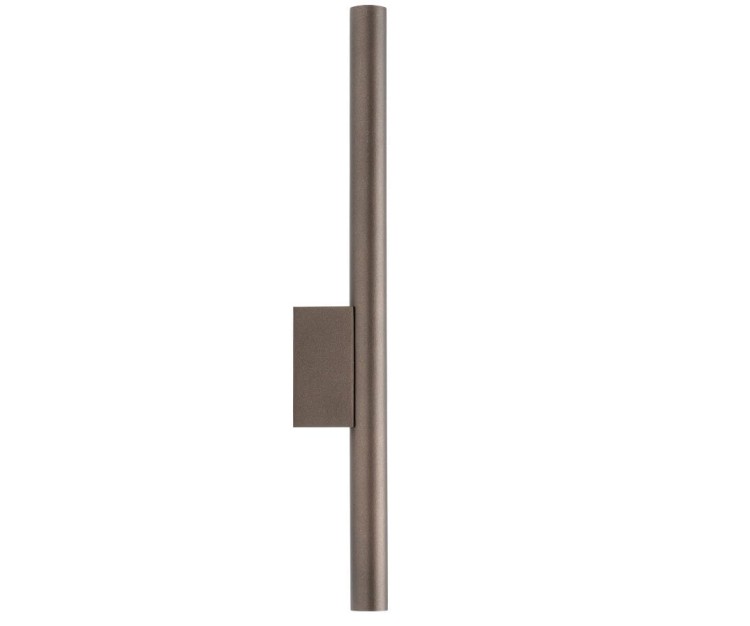 Lampa ścienna Kinkiet Industrialny Loft LASER WALL CHOCOLATE 10563 NOWODVORSKI Lighting 2xG9 Loft nowoczesna oprawa oświetleniowa tuba satynowy czekoladowy czekolada podwójny dwustronny góra-dół Inspiracje Premium