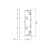 Łącznik prosty magnetic track 5mm ML2169 Milagro
