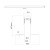 Szyna podtynk 200cm magnetic track 10mm ML2182 Milagro