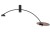 Lampa sufitowa wisząca Loft PLAFON HEFT 10356 NOWODVORSKI Lighting 2x GX53 nowoczesna oświetleniowa zwis Industrialna żyrandol drewno drewniana czarna czarny metal Inspiracje Premium