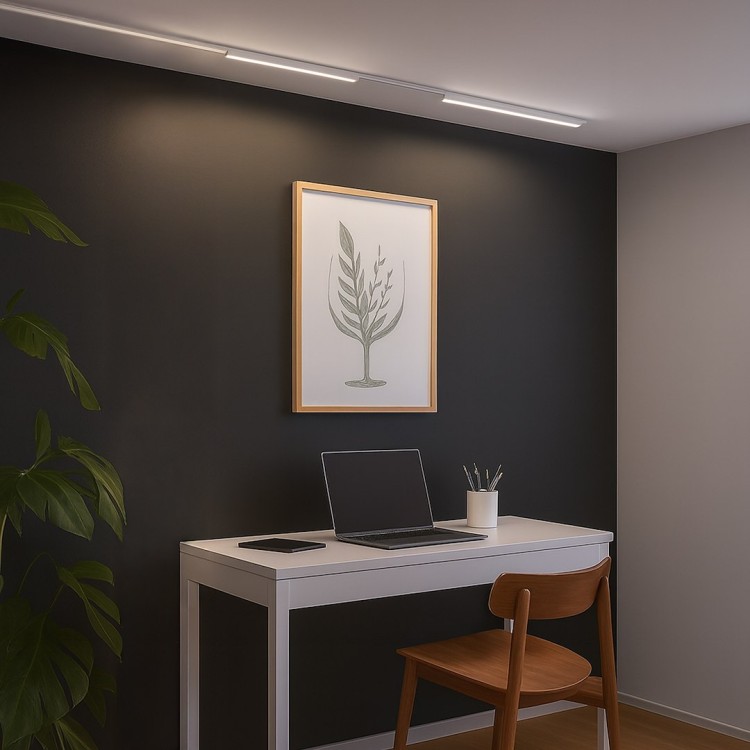 Slim Magnetic Track Biały 61cm 20W LED Tuya CCT ML2198 Milagro