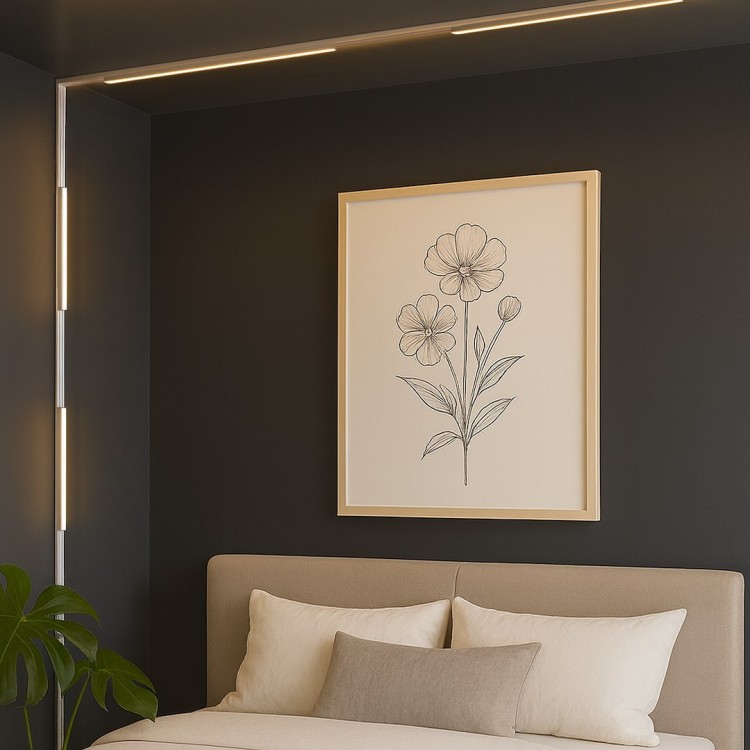 Slim Magnetic Track Biały 91cm 30W LED Tuya CCT ML2200 Milagro