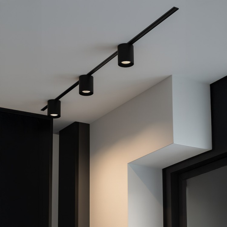 Slim Magnetic Track Czarny Tube 6W LED Tuya CCT ML2201 Milagro
