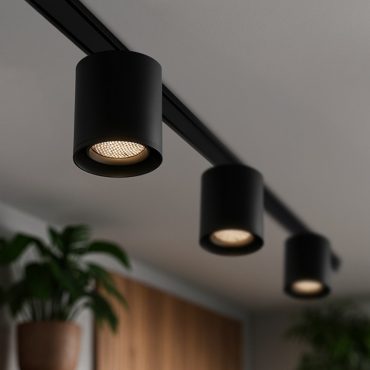 Slim Magnetic Track Czarny Tube 6W LED Tuya CCT ML2201 Milagro