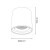 Slim Magnetic Track Czarny Tube 6W LED Tuya CCT ML2201 Milagro