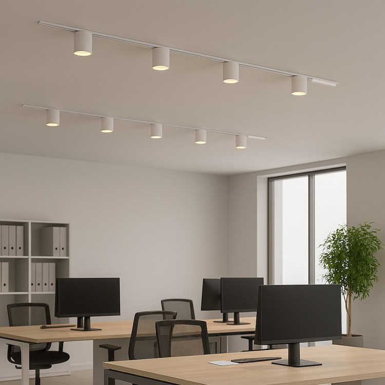 Slim Magnetic Track Biały tube 6W LED Tuya CCT ML2202 Milagro