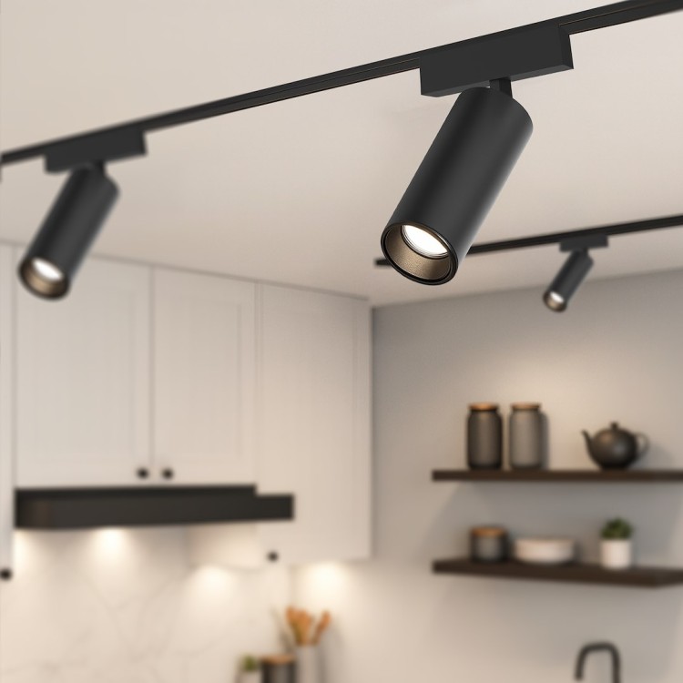Slim Magnetic Track Czarny Spot 9W LED Tuya CCT ML2203 Milagro