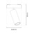 Slim Magnetic Track Czarny Spot 9W LED Tuya CCT ML2203 Milagro