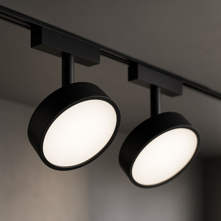 Slim Magnetic Track Czarny 9W LED Tuya CCT ML2205 Milagro