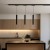 Slim Magnetic Track Czarny Pendant 6W LED Tuya CCT ML2207 Milagro