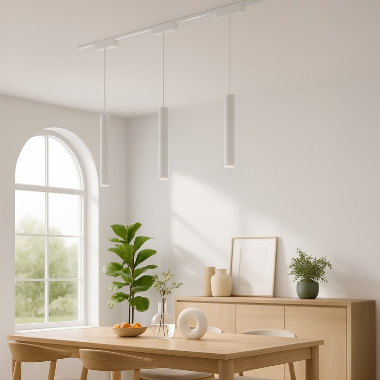Slim Magnetic Track Biały pendant 6W LED Tuya CCT ML2208 Milagro