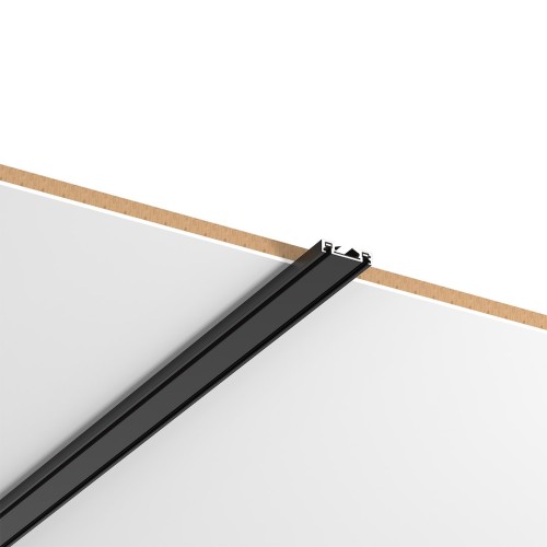 Slim Magnetic Track Szyna Natynk Czarny 100cm + zaślepki ML2209 Milagro