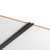 Slim Magnetic Track Szyna Natynk Czarny 100cm + zaślepki ML2209 Milagro