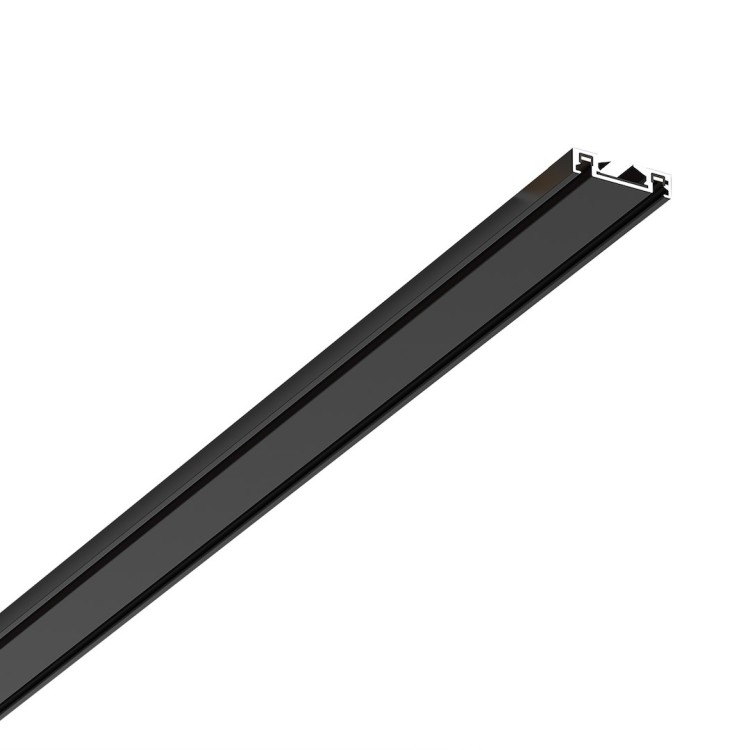 Slim Magnetic Track Szyna Natynk Czarny 200cm + zaślepki ML2211 Milagro