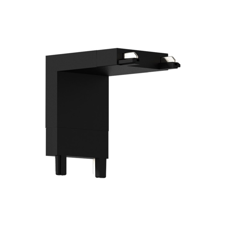 Slim Magnetic Track Narożnik Czarny dół L ML2213 Milagro