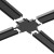 Slim Magnetic Track Czarny Łącznik Szyn + ML2221 Milagro
