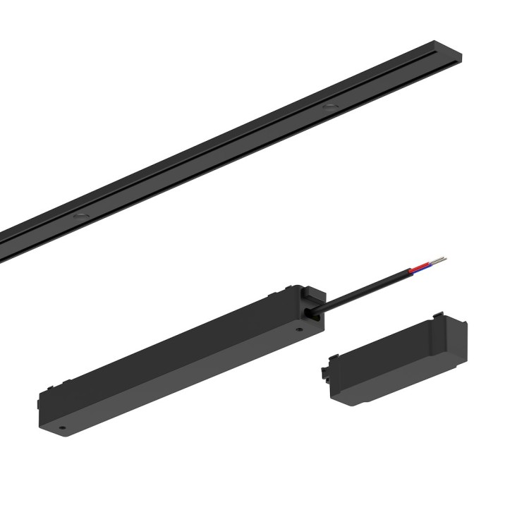 Slim Magnetic Track Czarny Zasilacz 200W 24V ML2229 Milagro