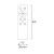 Slim Magnetic Track Pilot do sterowania ML2233 Milagro