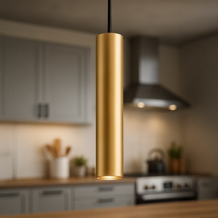 Lampa wisząca GENESIS BLACK GOLD 1xGU10 ML2439 Milagro