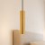 Lampa wisząca GENESIS BLACK GOLD 1xGU10 ML2439 Milagro
