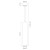 Lampa wisząca GENESIS BLACK GOLD 1xGU10 ML2439 Milagro