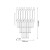 Kinkiet Cristal 2xE14 ML2412 Milagro