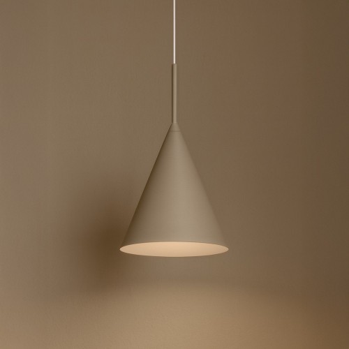 Lampa wisząca CAPITAL TAUPE Ø17cm 1xGX53 MLP2468 Milagro