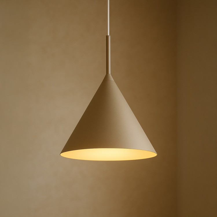 Lampa wisząca CAPITAL TAUPE Ø32cm 1xGX53 MLP2469 Milagro