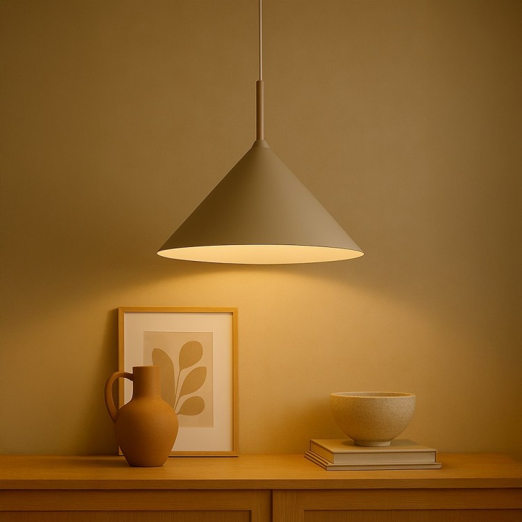 Lampa wisząca CAPITAL TAUPE Ø46cm 1xGX53 MLP2470 Milagro