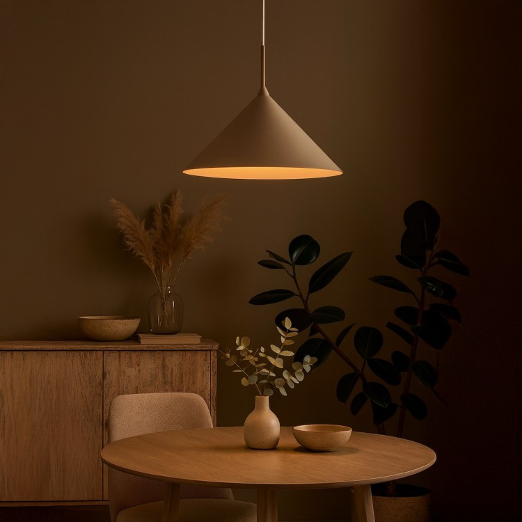 Lampa wisząca CAPITAL TAUPE Ø46cm 1xGX53 MLP2470 Milagro