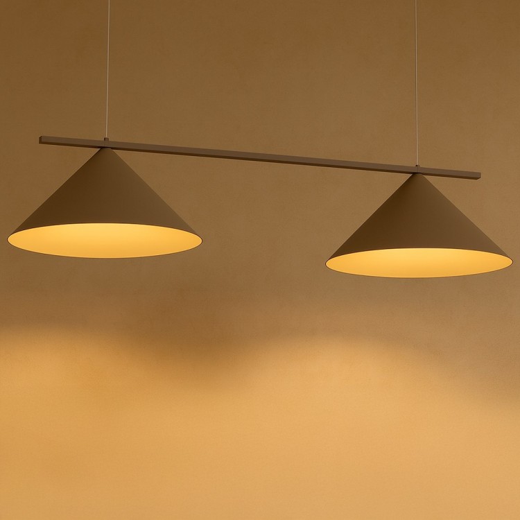 Lampa wisząca CAPITAL TAUPE 2xGX53 MLP2472 Milagro